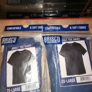 Brisco Brands Blue Men's Short Sleeve Tee